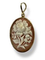 Colgante Mandile 1922 Mujer Cammei  in Plata Conchiglia 2MCICM97